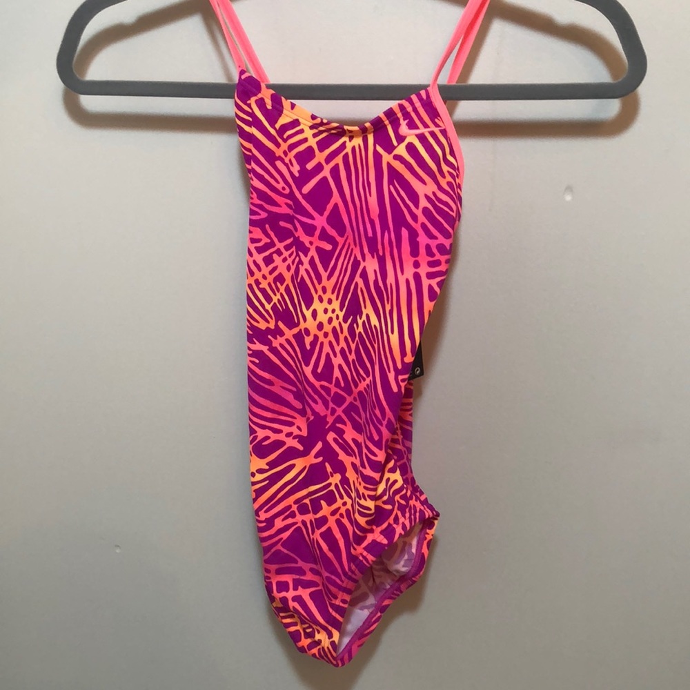 A girls nike bathing suit